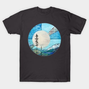 Woodburned Landscape T-Shirt